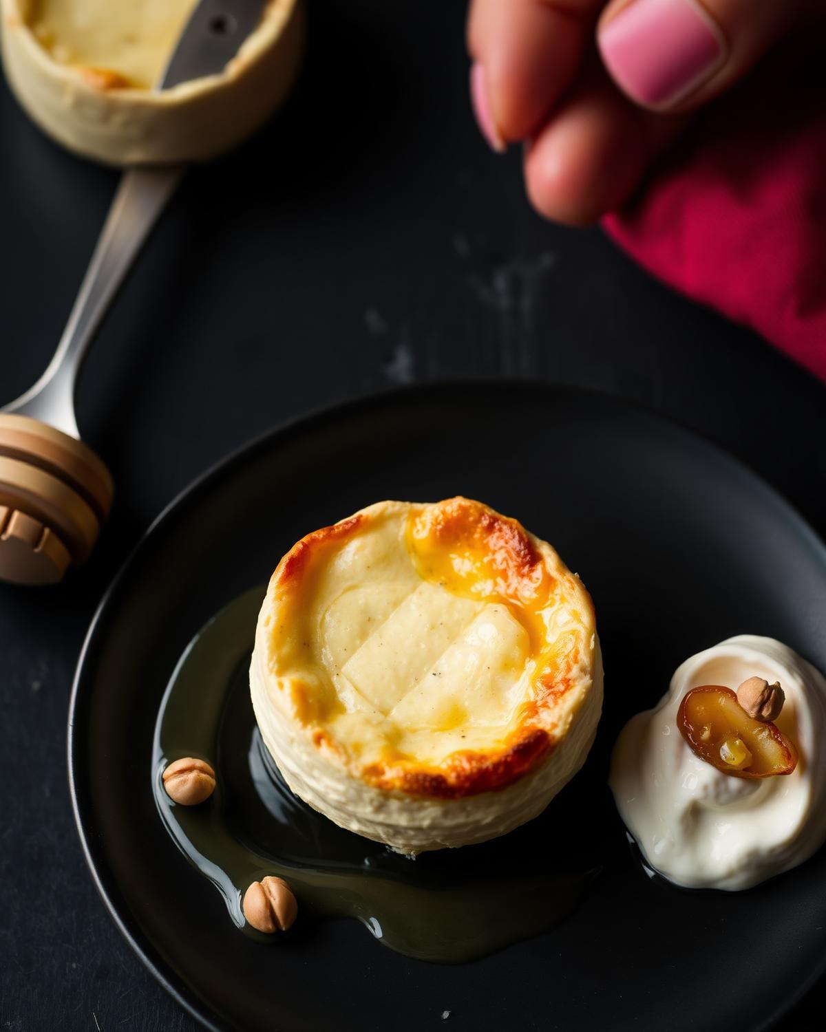 Truffle Camembert Soufflé